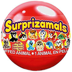 Мягкая игрушка Surprizamals в капсуле, серия 4