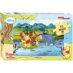 Пазл Maxi Step Puzzle "Disney Медвежонок Винни", 35 элементов