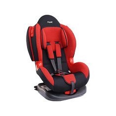 Автокресло Siger Кокон isofix 9-25 кг, красный