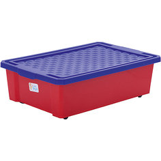 Ящик для хранения игрушек средний 30л, Little Angel, красный лего