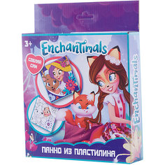 Панно из пластилина Centrum "Enchantimals", 10 цветов + стек