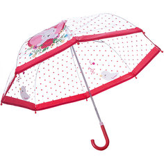Зонт Mary Poppins "Rose Bunny" 46 см, прозрачный