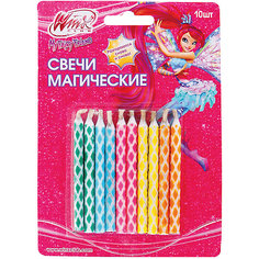 Свечи для торта Веселая затея "Магические", 10 шт 6 см