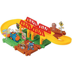 Железная дорога Devik Toys с поездом (свет, звук)