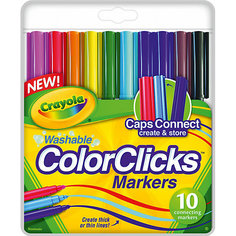 10 соединяющихся фломастеров Crayola