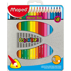 Набор цветных карандашей COLORPEPS, 18 цв. Maped