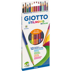 Двухсторонние цветные карандаши, 12 штук, 24 цвета. Lyra