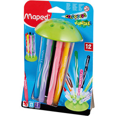 Набор фломастеров JUNGLE INNOVATION, 12 цв. Maped