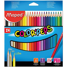 Набор цветных карандашей COLORPEPS, 24 цв. Maped