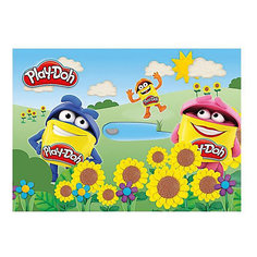 Play-Doh Подкладка на стол для лепки и рисования А3 Размер 29 x 43 см. Kinderline