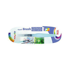 Кисть с резервуаром Aguash Brush в блистере тонкая, 10мл Pentel