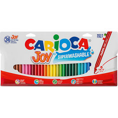 Набор фломастеров CARIOCA JOY, 36 цв., в картонном конверте с европодвесом