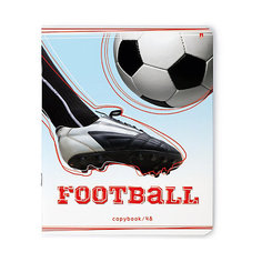 Тетрадь "Футбол"  48 листов, клетка, 5 шт., рисунок Альт
