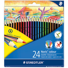 Карандаш цветные Noris Colour, 24 цв Staedtler