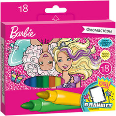 Фломастеры 18 цветов Barbie Limpopo