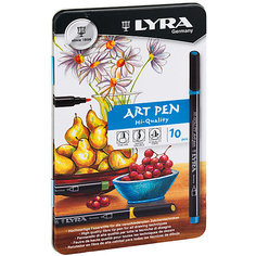 Фломастеры ART PEN художественные, 10 цветов Lyra