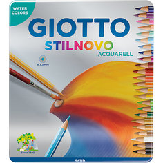 Цветные акварельные карандаши GIOTTO, 24 штук