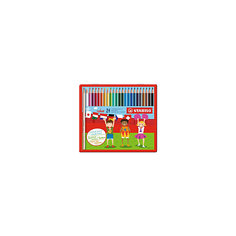 Набор цветных карандашей Stabilo, 24 цвета, в металлическом футляре