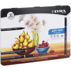 Фломастеры ART PEN художественные, 20 цветов Lyra