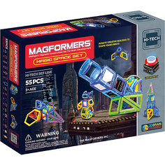 Магнитный конструктор  Magic Space, 55 деталей, MAGFORMERS