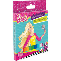 Восковые мелки, 12 цветов, Barbie Академия групп