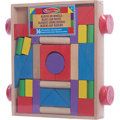 Конструктор в тележке, Melissa &amp; Doug