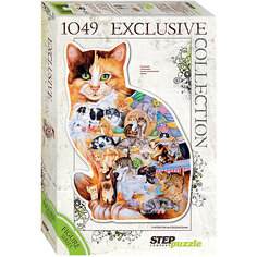 Пазл "Кошка", 1049 деталей, Step Puzzle