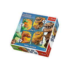 Набор пазлов "Хороший Динозавр", 35*48*54*70 деталей, Trefl