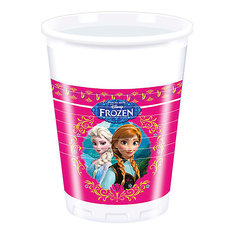 Стаканы Procos "Холодное сердце" 200 мл., 8 шт.