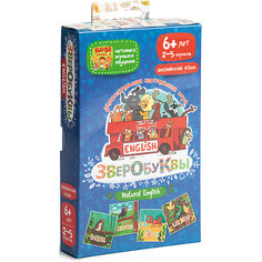 Развивающая настольная игра "Зверобуквы English", Банда Умников