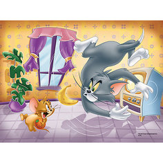 Пазл "Фруктовая битва", 30 деталей, Том и Джерри Trefl