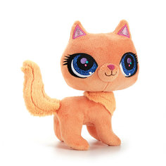 Мягкая игрушка  "Рыжая кошка", 17 см, со звуком,  МУЛЬТИ-ПУЛЬТИ