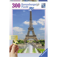 Пазл "Вид на Эйфелеву башню", 300 деталей, Ravensburger