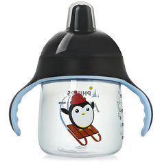 Чашка-поильник, 260 мл, 12 мес+, Philips Avent, черный