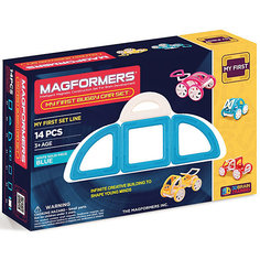 Магнитный конструктор "My First Buggy", синий, MAGFORMERS