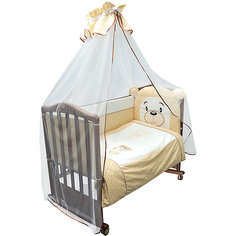 Комплект в кроватку 6 предметов Сонный гномик, Умка, бежевый