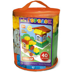 Конструктор "Городок", 40 деталей, Stellar Стеллар