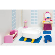 Мебель для кукольной ванной комнаты (дворец), goki