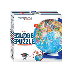 Глобус-пазл "Политическая карта мира", 540 деталей, Step Puzzle