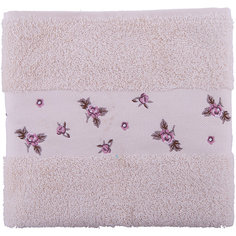 Полотенце махровое 50*90 Розали, Cozy Home, слоновая кость