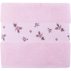 Полотенце махровое 50*90 Розали, Cozy Home, розовый