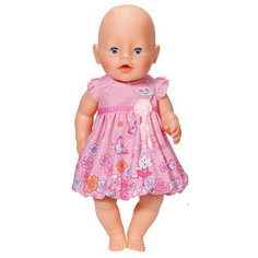 Платье для куклы, розовое, BABY born Zapf Creation
