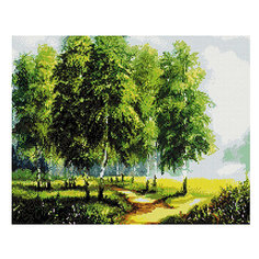 Картина мозаикой "Березовая рощица", 40*50 см Molly