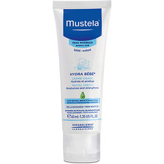 Увлажняющий крем для лица "Hydra-Bebe" детский, 40 мл., Mustela
