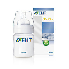 Бутылочка для кормления Classic, 125 мл, РР, AVENT