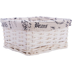 Короб для хранения "Газетное ретро", из плетеных ивовых прутьев, Феникс-Презент