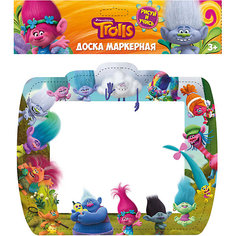 Доска для рисования маркерная "Тролли" Centrum