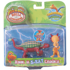 Набор из двух фигурок Хэнк и X-Ray Спайки,Поезд Динозавров Tomy