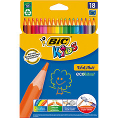 Карандаши цветные BIC Evolution, 18 цветов