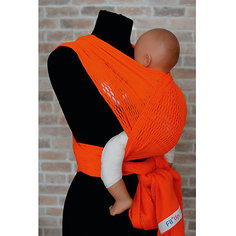 Слинг-шарф из хлопка плетеный размер l-xl, Филап, Filt, оранжевый